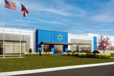 Visual of the Valdosta milk processing facility, set to open in 2025. Image: Walmart