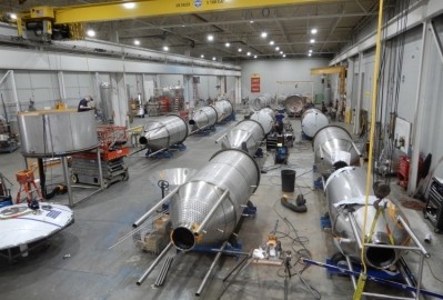Tank production at Krones' Waukesha facility. Pic: Krones