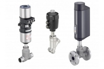    The seat valves with increased pressure and temperature range control and switch media with up to 25 bar overpressure and temperatures from -40°C to 230°C. Pic: Bürkert Fluid Control Systems