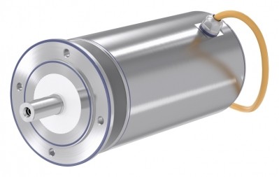 Siemens’ new SIMOTICS S-1FS2 stainless steel servomotor for food, beverage, sterile packaging, pharmaceutical and other process applications. Pic: Siemens
