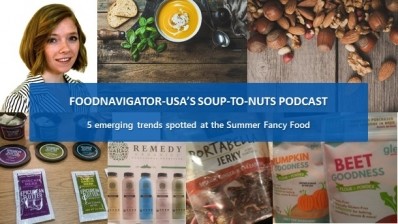 Soup-to-Nuts Podcast:  From the blue to elevate butter, 5 trends to watch from the Fancy Food Show