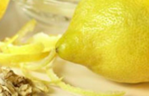 Lemon peels are one of the raw materials for pectin.  Cargill photo.