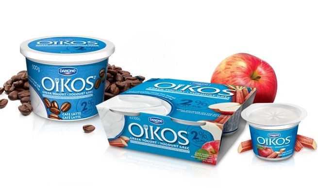Danone's Oikos is a strong seller in the Greek yogurt sector