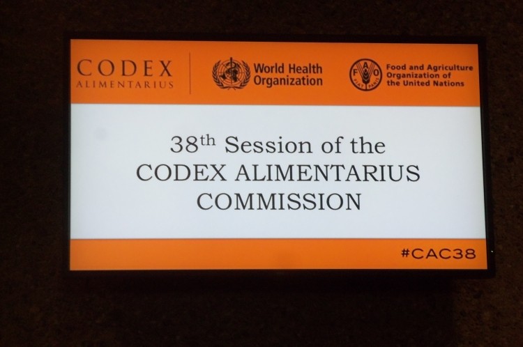 The decision was made at the Codex Alimentarius Commission's 38th meeting in Geneva 