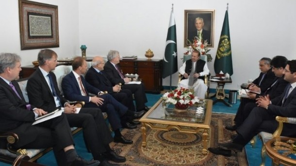 FrieslandCampina CEO Roelof Joosten met with Pakistan's Prime Minister Nawaz Sharif last week. The Dutch company's purchase of 51% of Engro Foods has been assisted by a $145m financial package from IFC, a member of the World Bank Group.