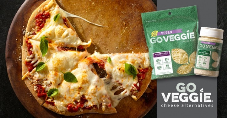Go Veggies remains the leader of the cheese alternative category with roughly a 46% market share.  Source: Go Veggie