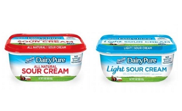 Dean Foods expanded its national DairyPure portfolio with two new sour cream products, which the company believes will drive product innovation. 