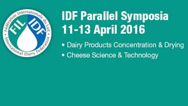The IDF International Symposium on Cheese Science and Technology and the IDF Symposium on Concentration and Drying Technologies of Dairy Products are being held together for the first time in Dublin April 11-13.