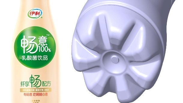 Yili has launched Changyi, a brand of drinkable yogurt, using a bottle designed by Sidel. 