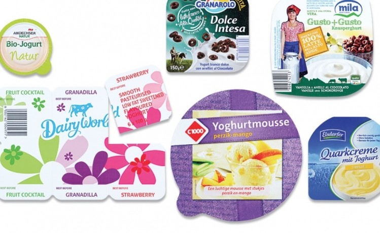 TR Alucap produces yogurt lids. Picture: TR Alucap.