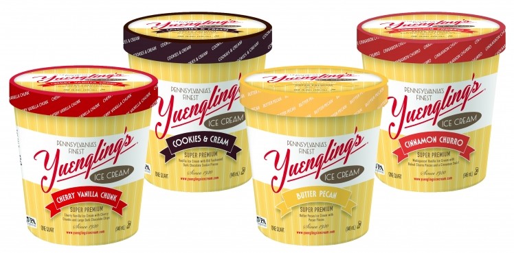 New flavors form Yuengling's Ice Cream.