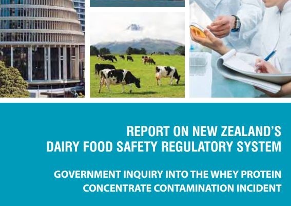 Fonterra WPC incident not result of 'regulatory failure': NZ Gov