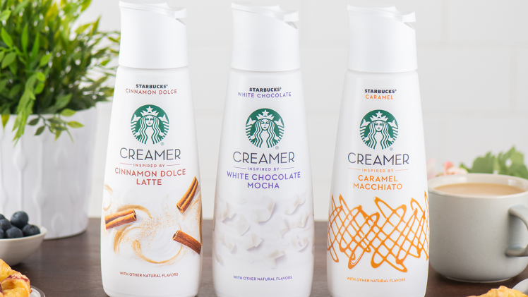 Starbucks enters refrigerated creamer category via Nestlé coffee alliance