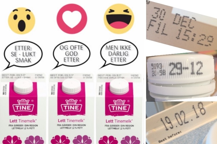 What's the best way to convince consumers not to throw food away after the best before date? TINE is asking its customers how it should alter its labels through a Facebook poll. 
