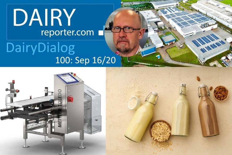 Dairy Dialog podcast 100: Tetra Pak, Mettler-Toledo, Givaudan, Arla Foods Ingredients.  Pics: Tetra Pak, Mettler-Toledo, Getty Images/AnastasiaNurullina