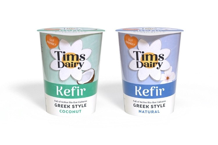 The new 450g product is available in natural and coconut flavors. Pic: Tims Dairy
