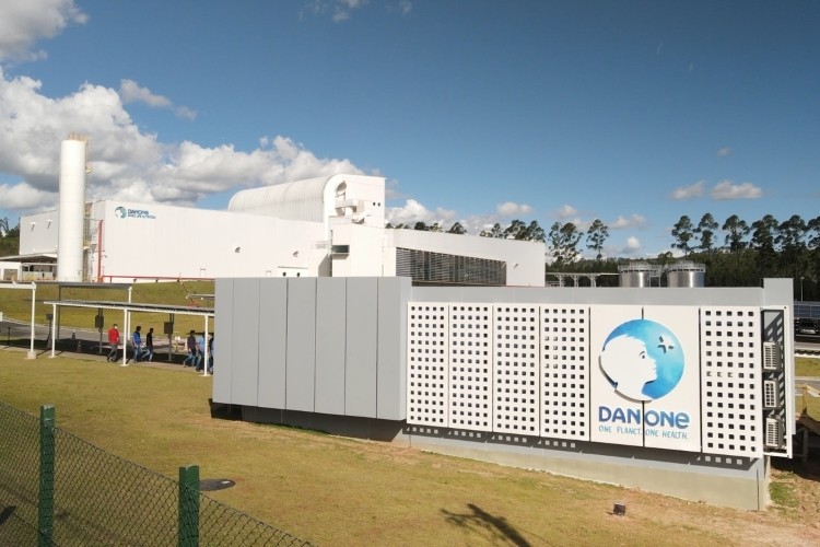 The Danone facility at Poços de Caldas in Brazil. Pic: Danone