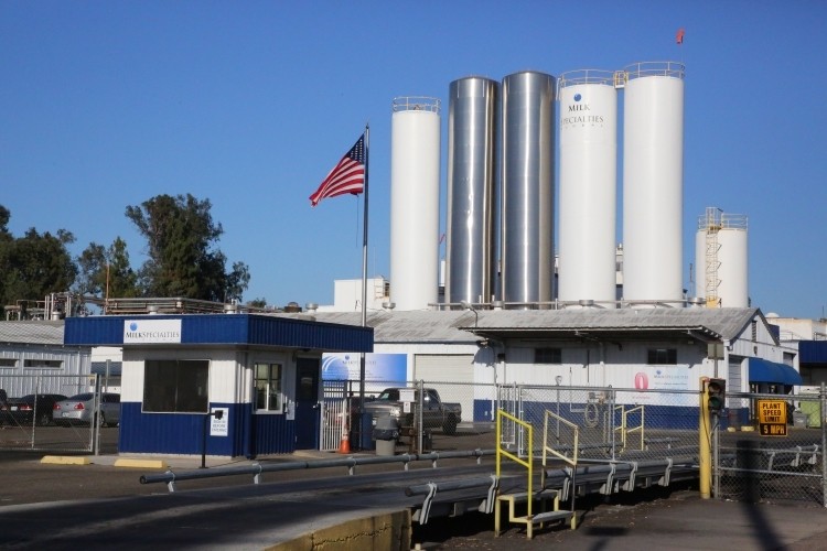 Milk Specialties Global has doubled lactose production at its west coast processing facility in Visalia, California. Pic: Milk Specialties Global