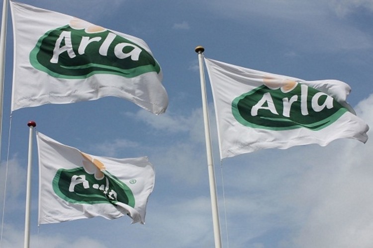 Total Arla Group revenue increased slightly by 1.2%. Pic: Arla Foods