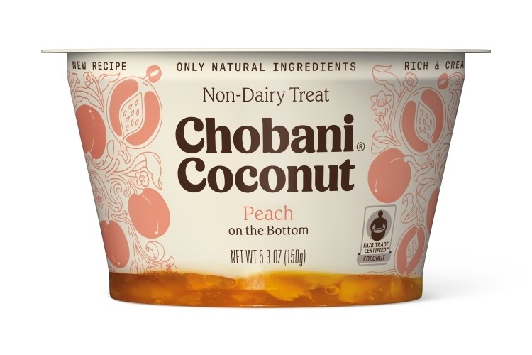 Chobani is the first national brand to earn the certification for a coconut blend in the yogurt aisle. Pic: Chobani