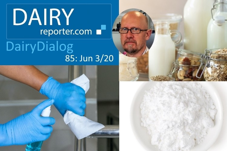 Dairy Dialog podcast 85: AAK Kamani, Good Food Institute India, Seraphina Therapeutics, Christeyns Food Hygiene. Pics: Getty Images/jchizhe/Christeyns Food Hygiene/Seraphina Therapeutics
