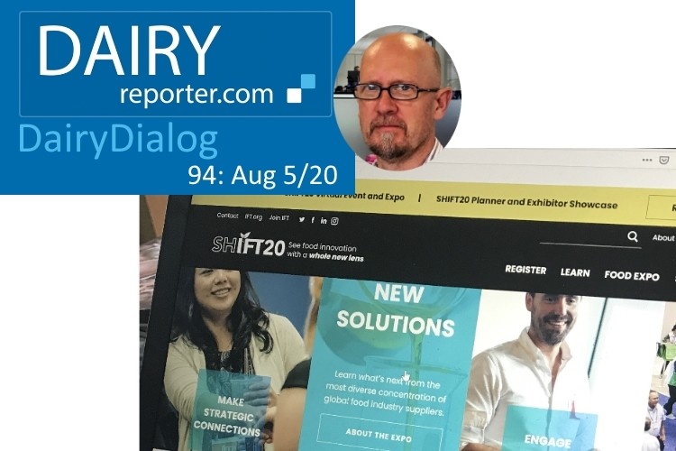 Dairy Dialog podcast 94: SHIFT20 - PerkinElmer, Milk Specialties, Interscience Laboratories Inc., Idaho Milk products, CP Kelco, Nu Life Market