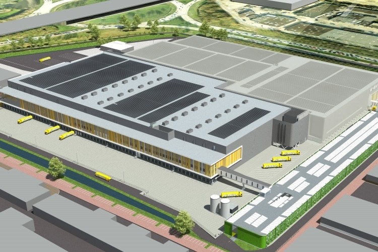 In the future, all Jumbo stores in the Netherlands and Belgium will be supplied from the new Jumbo fresh food warehouse. Pic: Jumbo