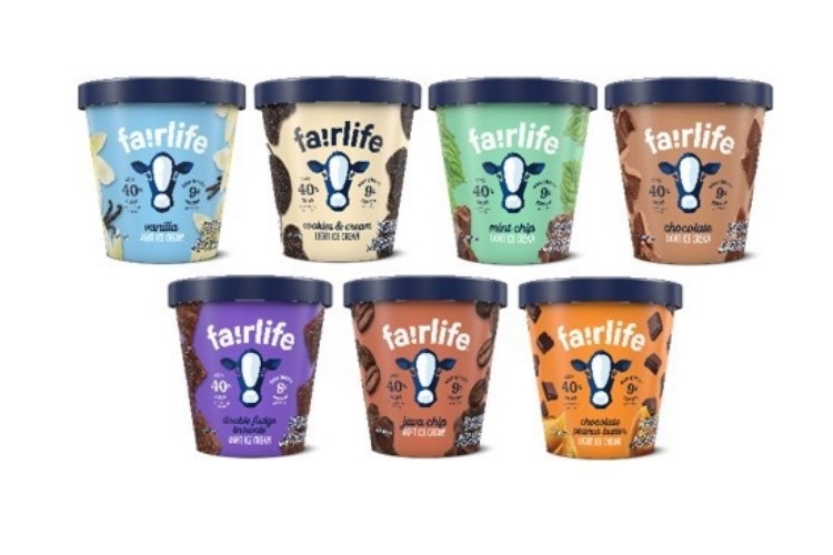 The new ice cream range consists of seven flavors. Pic: fairlife