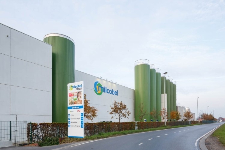 Milcobel's Langemark mozzarella production facility. Pic: Milcobel