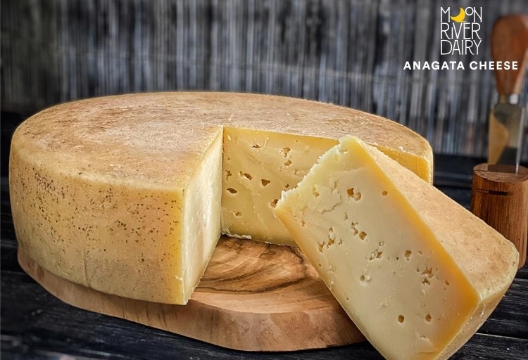 Moon River Dairy's Anagata cheese. Pic: Moon River Dairy