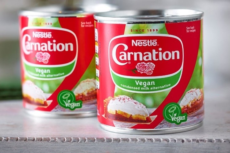 The new plant-based product hits the shelves in the UK in October. Pic: Nestlé