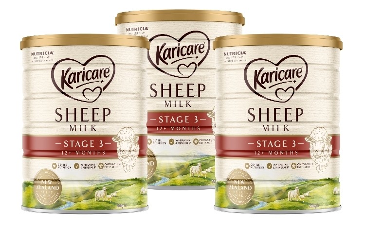 Nutricia plans to launch a full Karicare Sheep Milk formulation range in 2020.