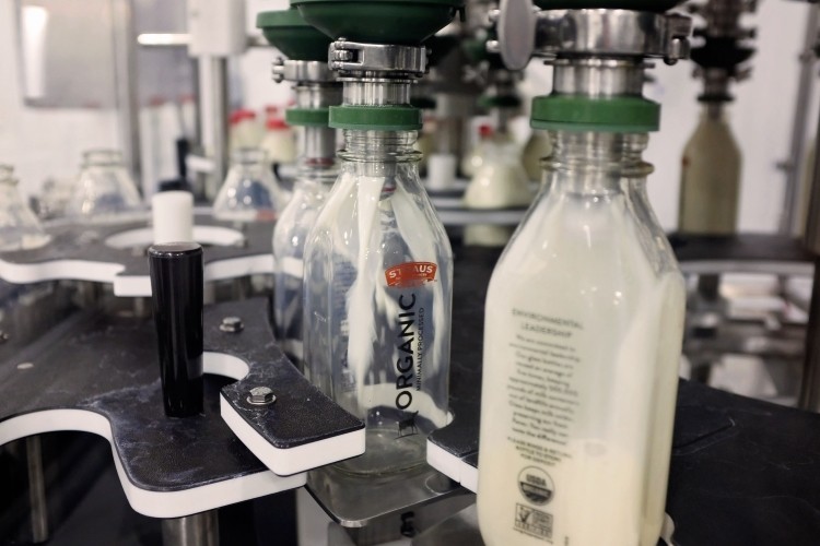 The new Rohnert Park creamery and its reusable glass bottle program are part of the vision of reducing Straus’ carbon footprint. Pic: Straus Family Creamery