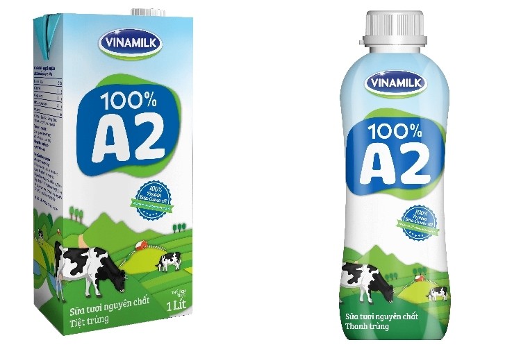 A2 milk contains only A2 beta-casein protein, instead of both A1 and A2 proteins.