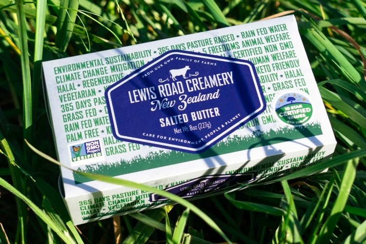 The Lewis Road Creamery 10 Star Export Butter is now available in New Zealand. Pic: Lewis Road Creamery
