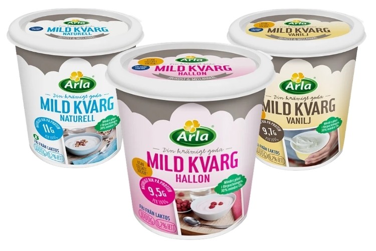 Arla is introducing the new quark and skyr lids in the UK, the Netherlands, Sweden, Denmark and Germany. Pic: Arla Foods