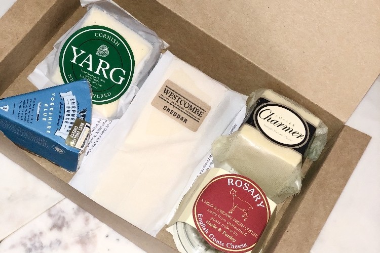 The box, which includes five cheeses, is available at all 251 Waitrose stores that have cheese counters. Pic: Waitrose