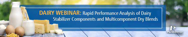 Rapid Performance Analysis of Dairy Stabilizer Components and Multicomponent Dry Blends