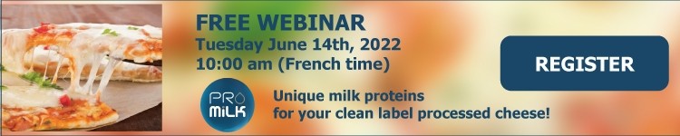 Unique milk proteins for your clean label processed cheese!