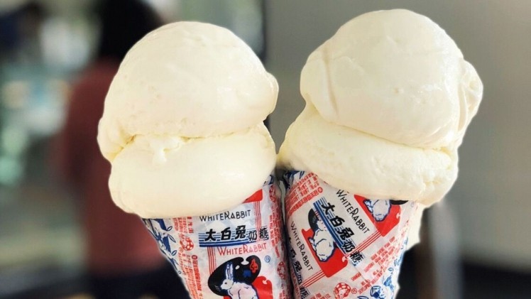 White Rabbit candy ice-cream © Hao Food