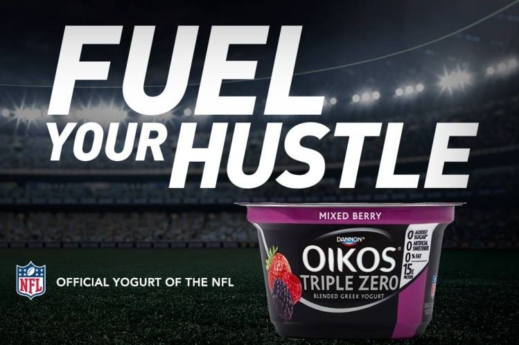Oikos Triple Zero – which was launched in 2015 - contains 15g protein, zero added sugar, zero artificial sweeteners and zero fat
