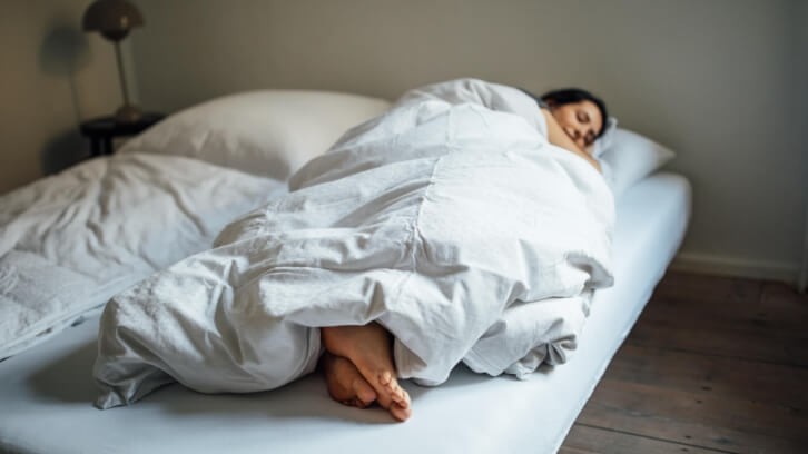 The study showed that women experienced a substantial 7% loss of lean body mass during bed rest. @ alvarez/Getty Images