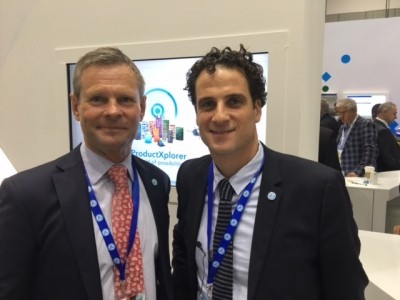 Anders Lindgren and Thierry Gihan at Gulfood Manufacturing