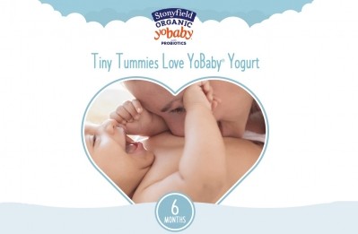 Stonyfield Organic adds probiotic to YoBaby infant yogurt line