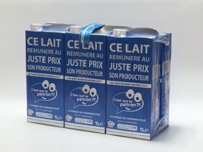The fair trade milk brand. Picture: C'est qui le Patron?