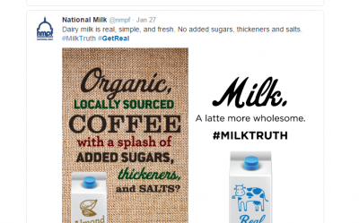 #GetReal! MilkPEP to be 'more aggressive' in online anti-milk fight