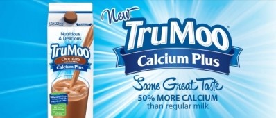 Dean's new product has 50% more calcium than regular milk.