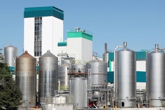 Fonterra's Hautapu processing plant - the origin of the recalled batches of whey protein concentrate.