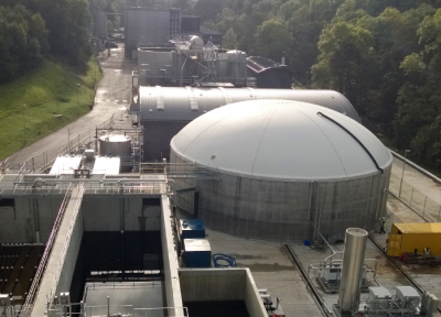 On-site bio-energy plant in Scotland
