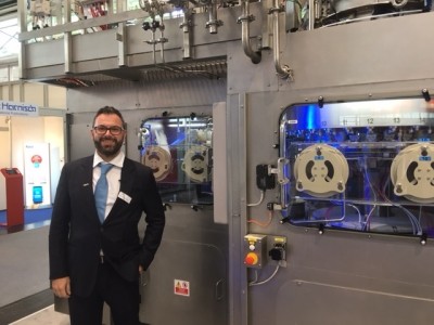 Massimo Nascimbeni, product manager, Blowing, GEA at drinktec.
